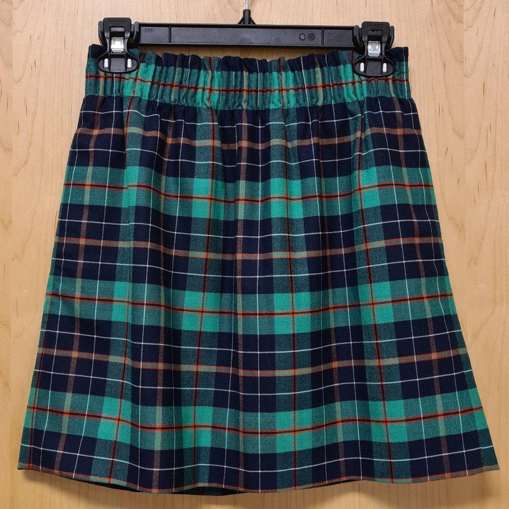 J. Crew Dublin Plaid Sidewalk Skirt size 4